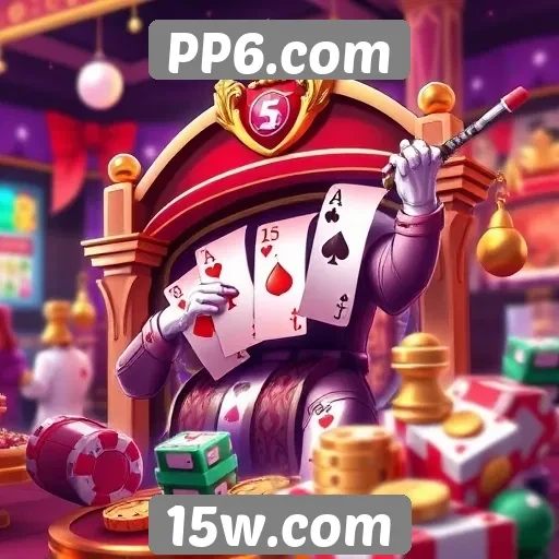 Jogos de cassino virtuais no PP6.com em destaque